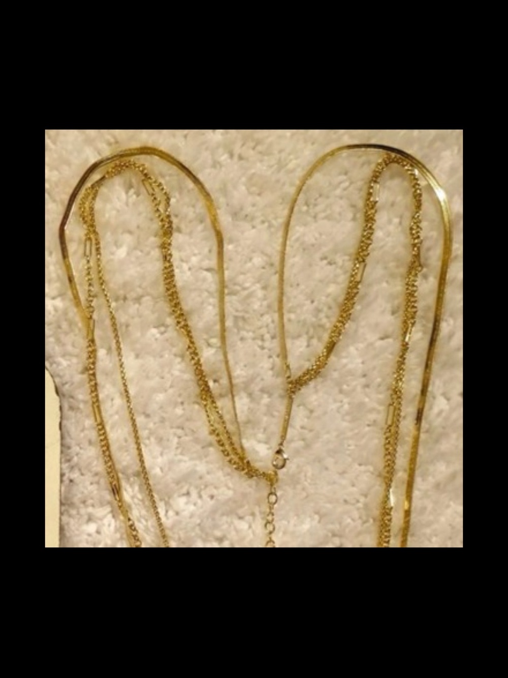 Kendra Scott Gold-Tone Multi-Layer Chain Necklace